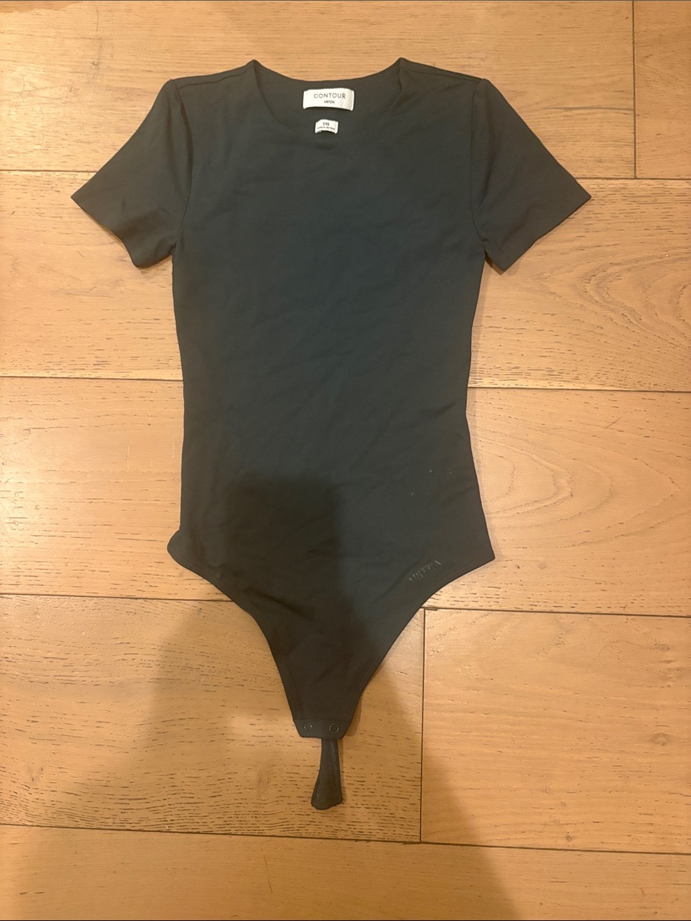 Green Aritzia Contour Bodysuit